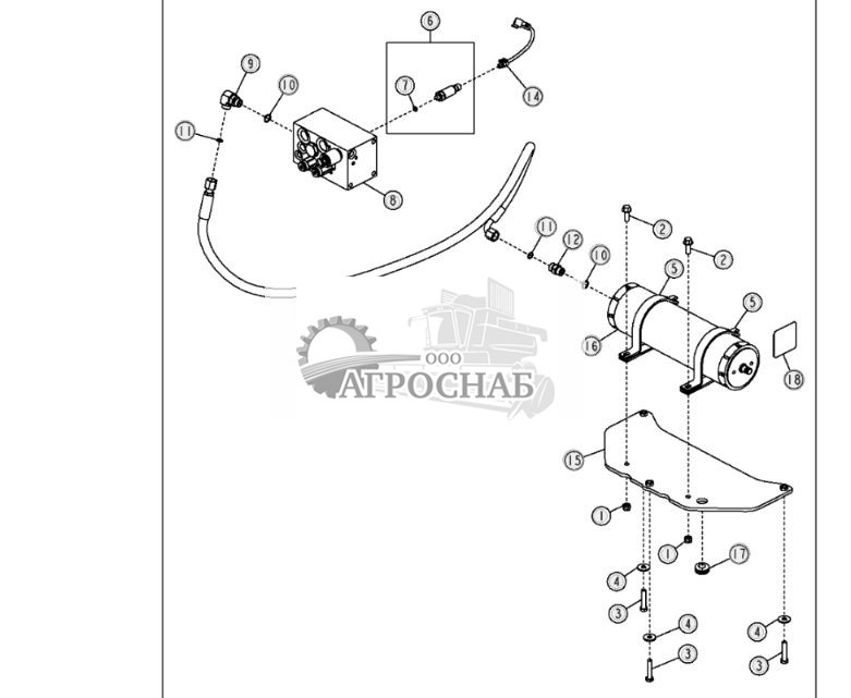 Комплект вспомогательной системы управления - ST3403 322.jpg